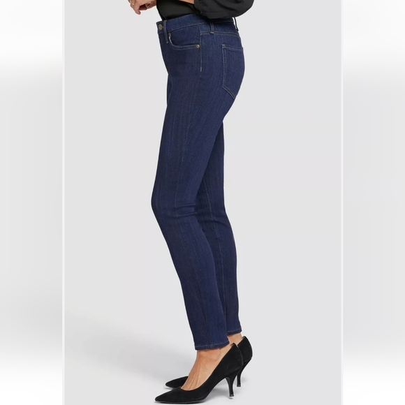 NYDJ Skinny Jeans Dark Wash Size 12 Style #MSSD8706 - Picture 2 of 11
